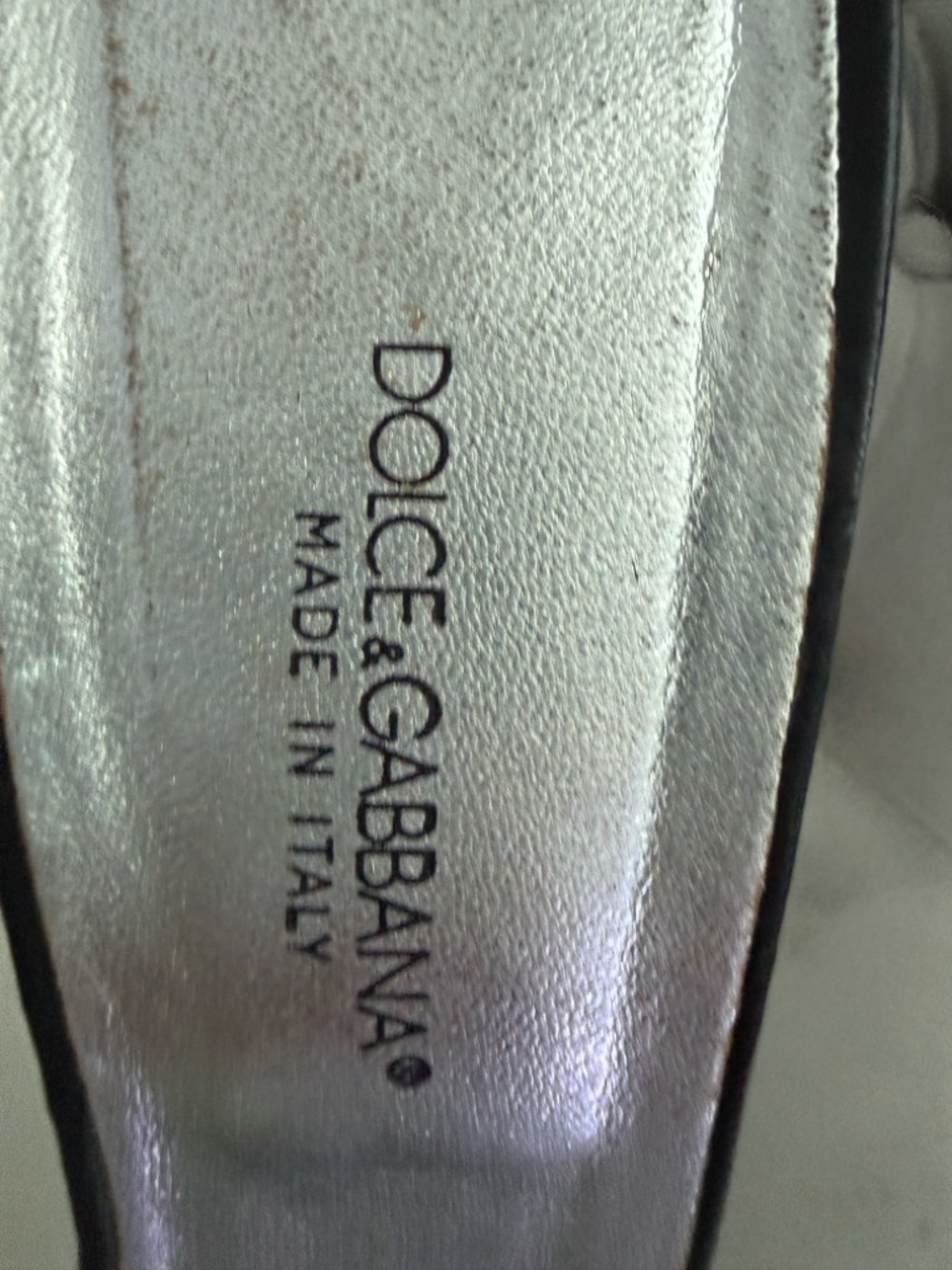 Dolce & Gabbana Black Leather Buckle Mules - Picture 11 of 11